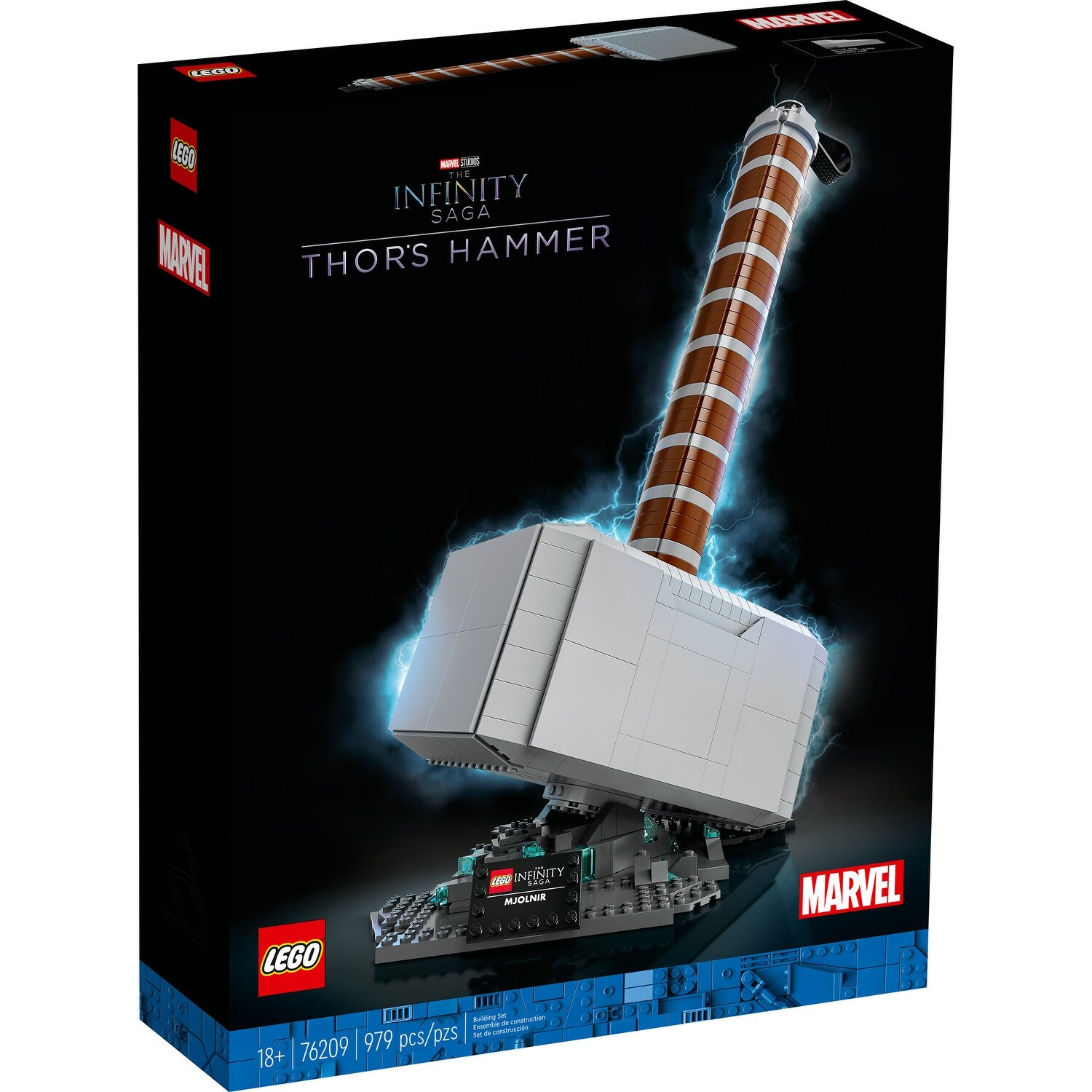 Marvel Infinity Saga Thor Hammer 76209 Building Kit (4.7) 4.7 stars out of  62 reviews 62 reviews - Bed Bath & Beyond - 37128477