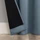 preview thumbnail 55 of 56, Sun Zero Aria 2-pack Magnetic Closure Theater Grade Total Blackout Back Tab 2-Piece Curtain Panel Pair