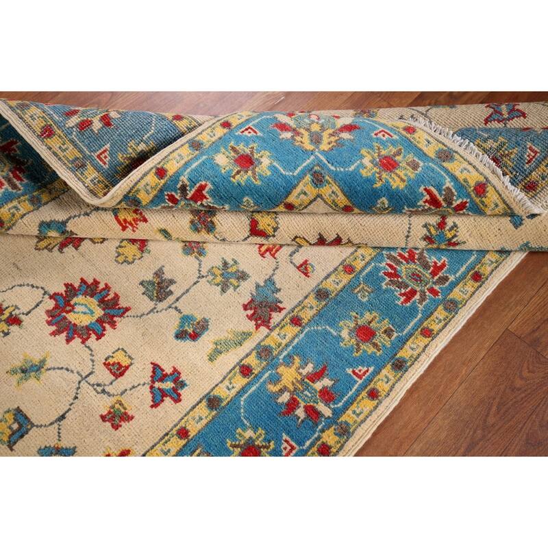 Transitional Oushak Oriental Accent Rug Handmade Wool Carpet - 3'5" x 5'0"