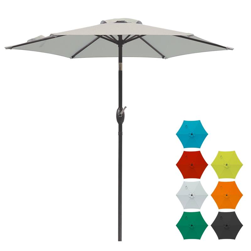 Royalcraft 7.5 ft Patio Market Umbrella with Crank