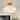 French Art Deco Milky Glass Scalloped Edge Semi Flush Ceiling Light - 11.8 Inches