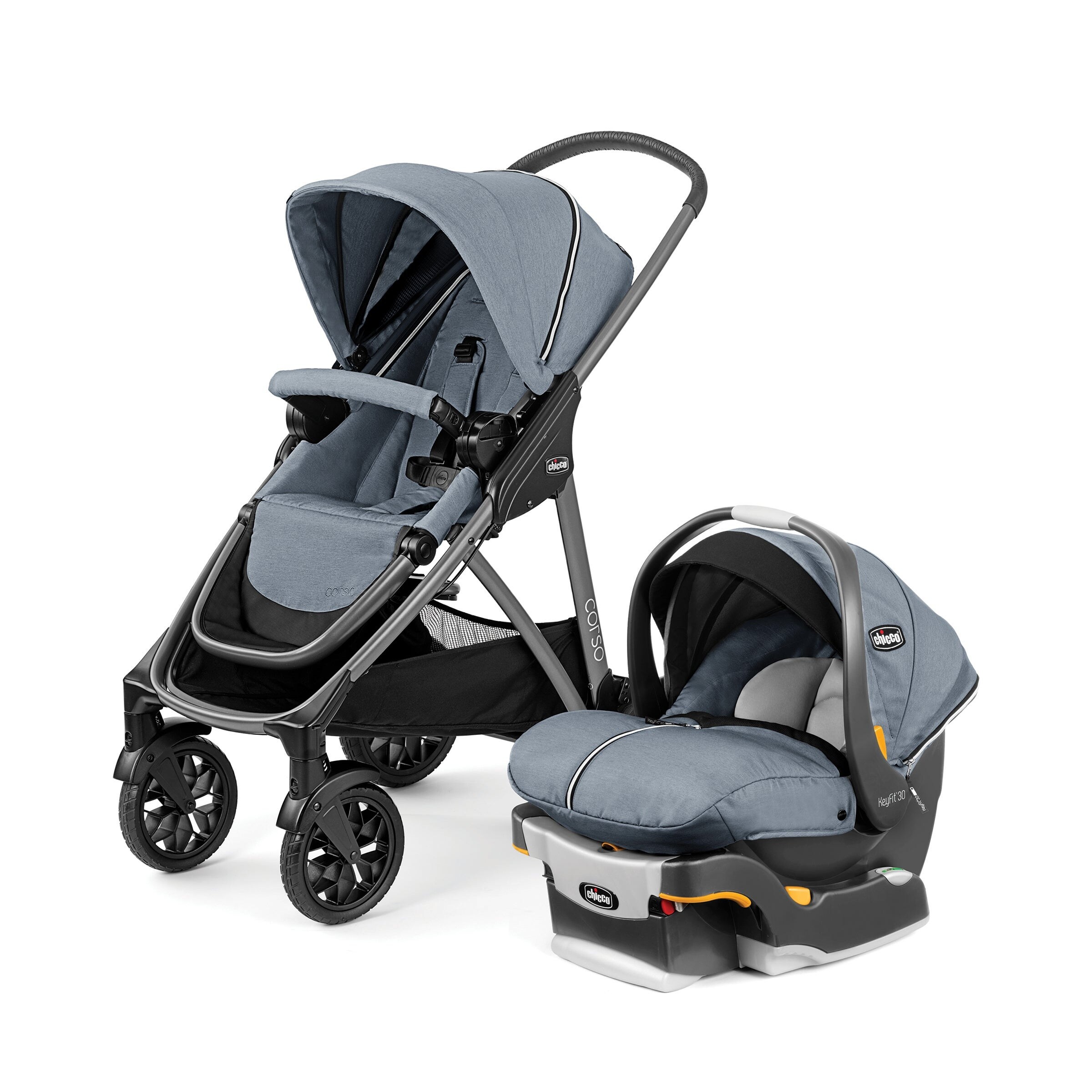 Chicco Corso Modular Travel System, Silverspring - Bed Bath