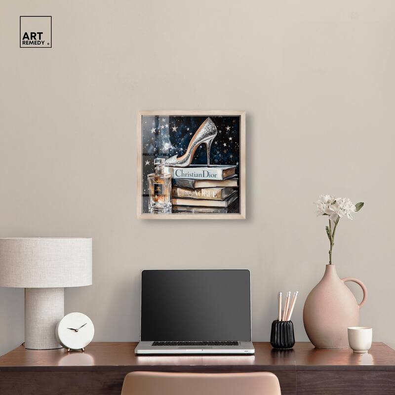 Sparkling Stars Heel Shadowbox by Art Remedy