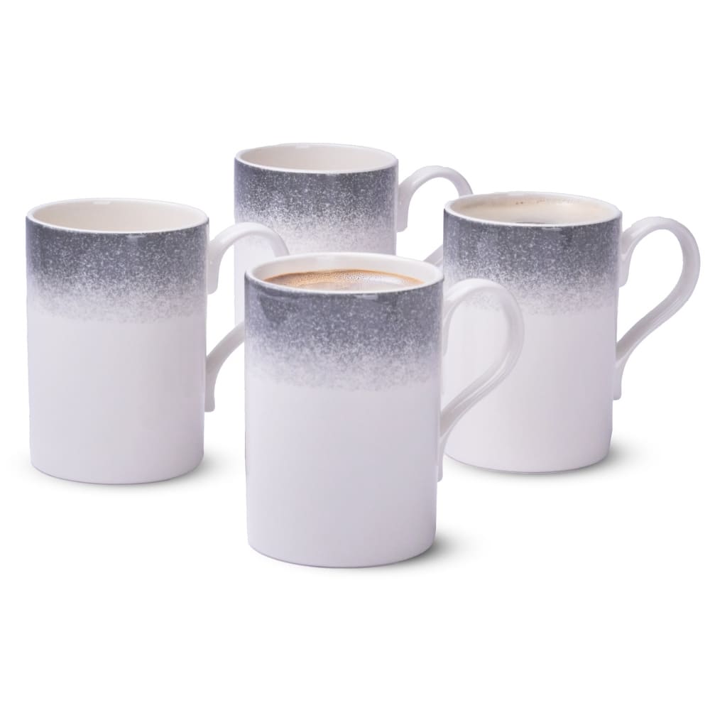 Portmeirion Set of 4 Potters Mist Breakfast Mugs