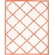 preview thumbnail 16 of 127, SAFAVIEH Amherst Irma Modern Rug 8' x 10' - Beige/Orange - Rectangle