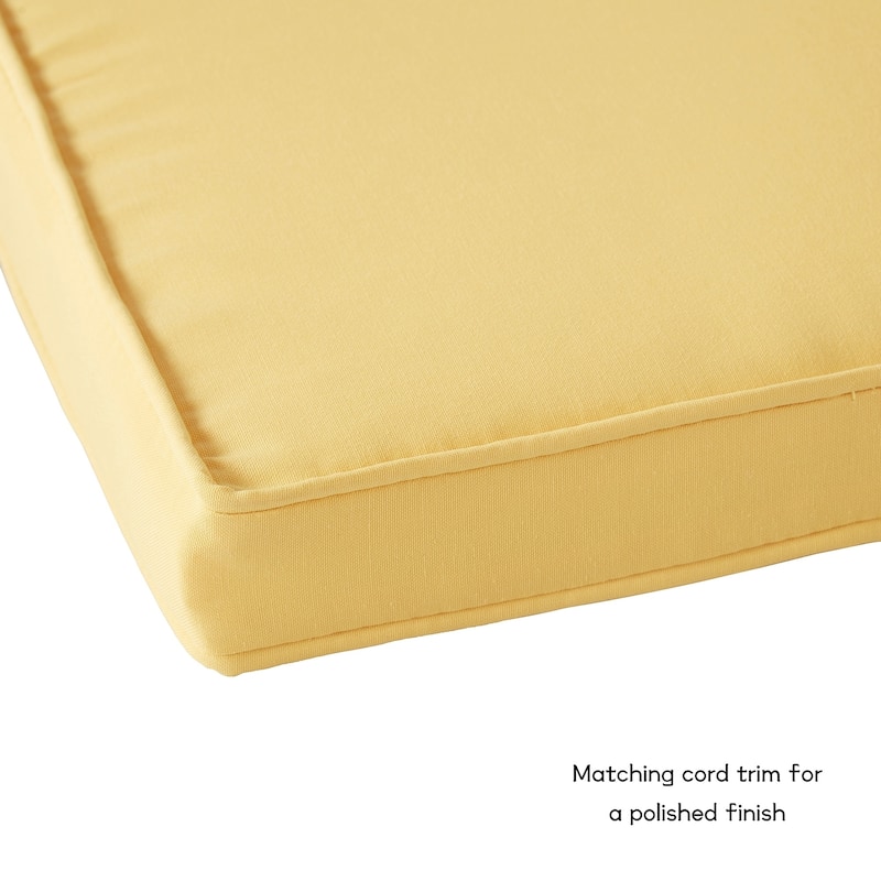Greendale Home Fashions 18-Inch Square Outdoor Chair Pad (4-Pack)