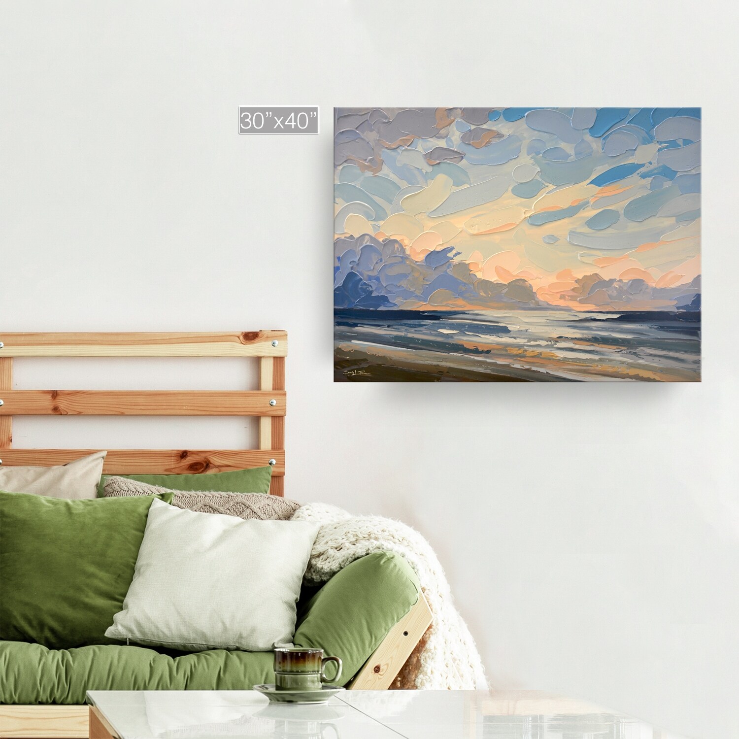 Shop Symphony Playa Scenic Coastal Canvas Wall Art By Sarah