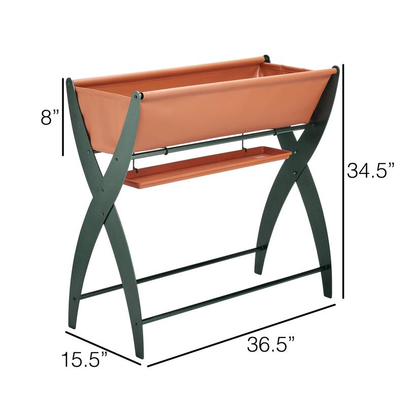 Contemporary Planter Verde Green