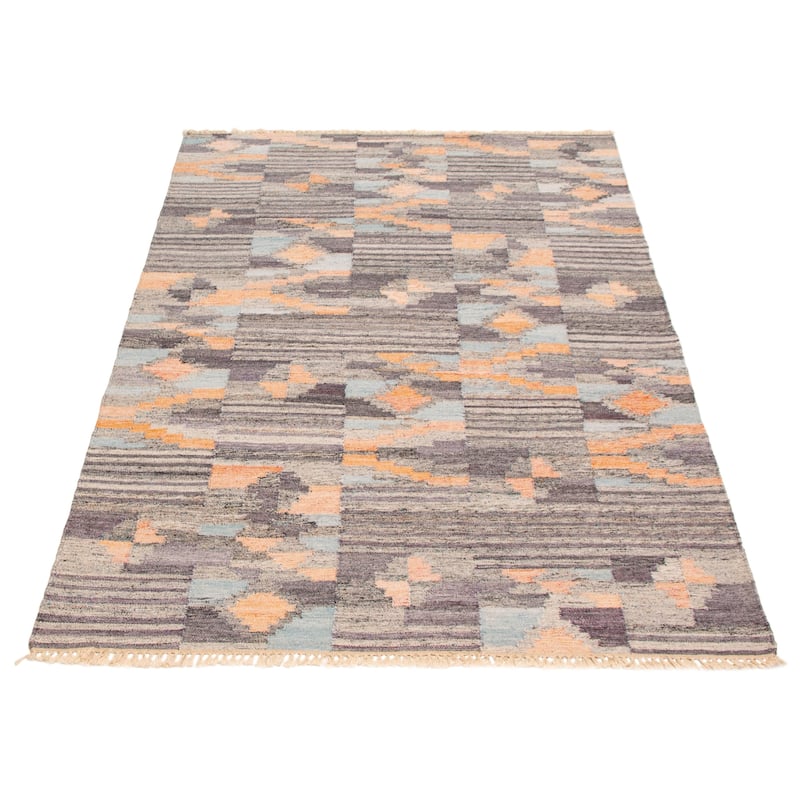 Ankara FW Grey Kilim 5'2" x 7'9" - 5'2 x 7'9