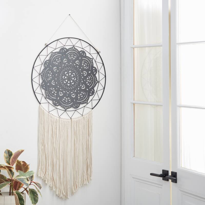 Black Iron Contemporary Wall Decor