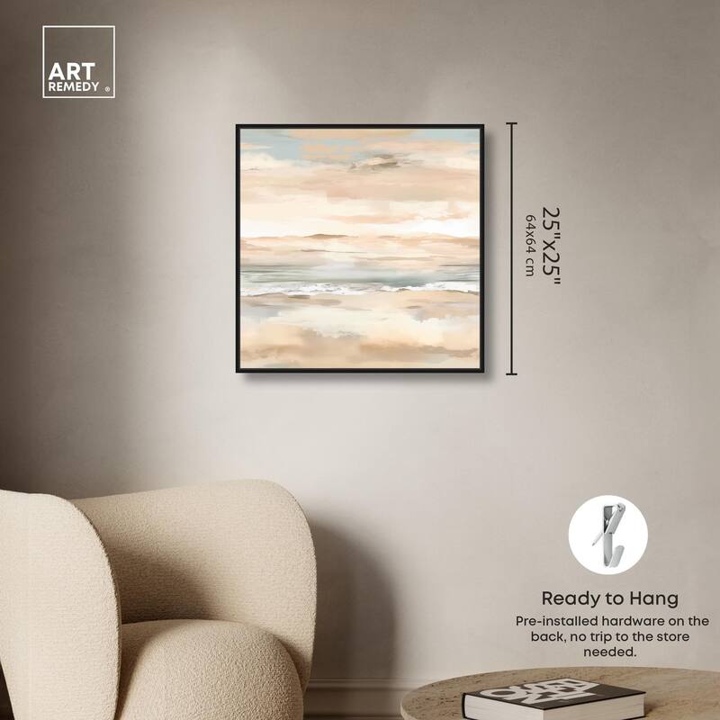 Roseate Skyfall II Canvas by Art Remedy