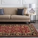 preview thumbnail 1 of 4, Hand-tufted Camelot Collection Wool Area Rug - 10' x 14' 10' x 14' - Burgundy