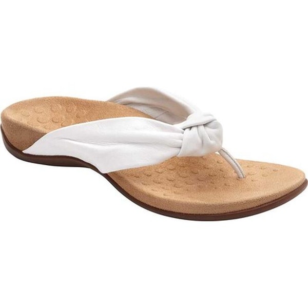 vionic white sandals