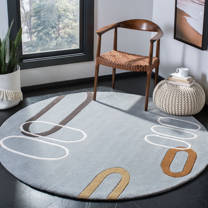 SAFAVIEH Handmade Soho Eluned Abstract N.Z. Wool Rug