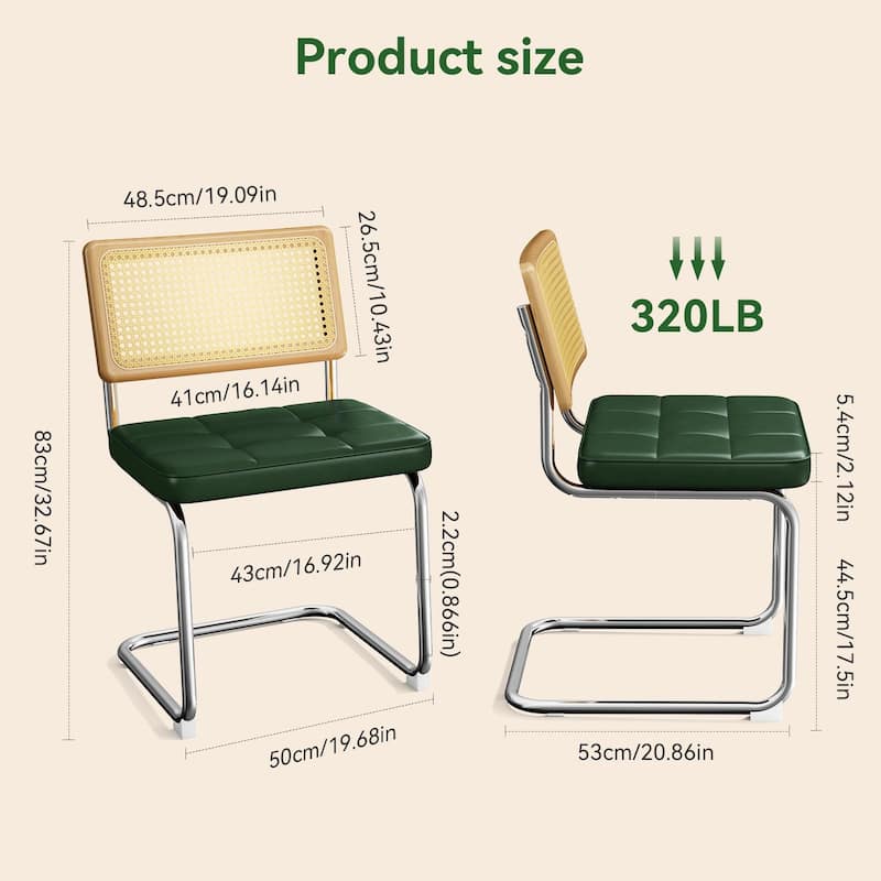 Upholstery Dining Chairs Set of 2