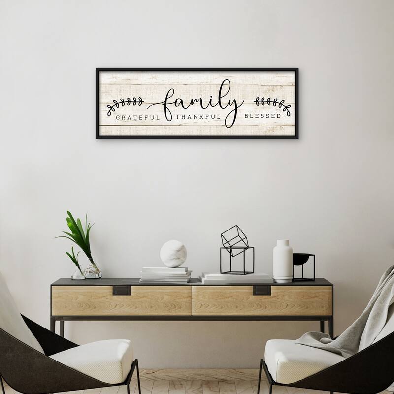 Family by CAD Designs Box Framed Canvas Art Print