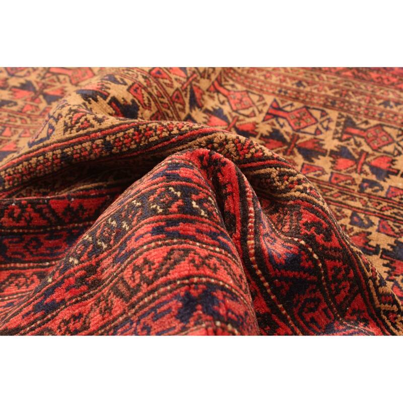 ECARPETGALLERY Hand-knotted Teimani Tan Wool Rug - 3'3 x 4'11