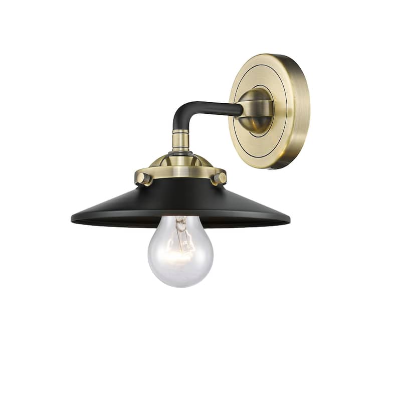 Innovations Lighting Railroad Single Light 5" Tall Bathroom Sconce