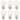 Westinghouse Lighting 4.5-Watt (40-Watt Equivalent) Clear A15 Dimmable Filament LED Light Bulb, Medium Base, 6 Pack - 6-Pack