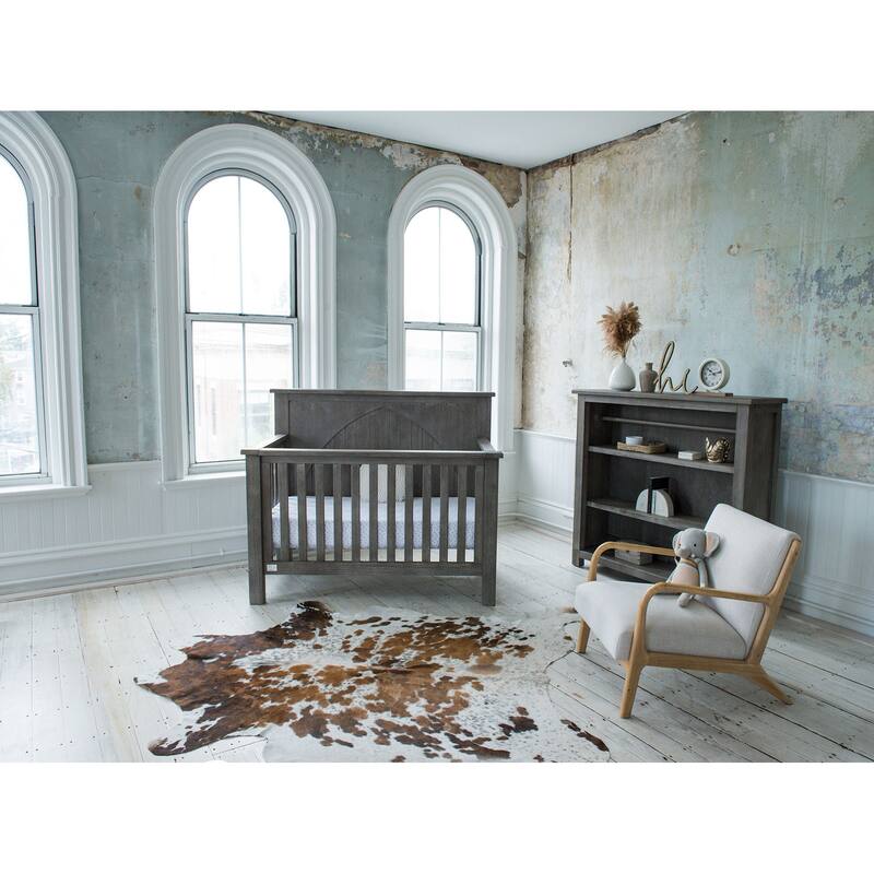 Milk Street Relic Hutch/Bookcase - Brown