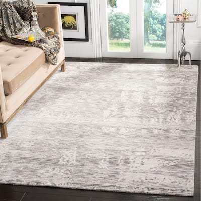 SAFAVIEH Couture Handmade Tibetan Modern & Contemporary Geometric Wool Rug