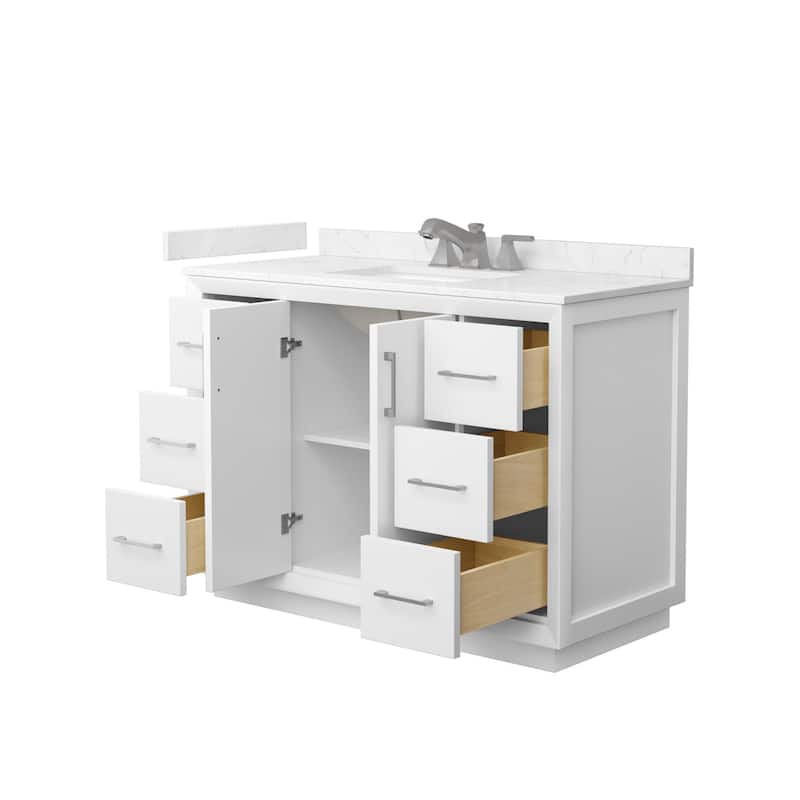 Wyndham Collection WCF4141-48S-VCA-US3MXX Strada 48" Free Standing