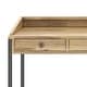Thumbnail 34, WYNDENHALL Brinkley SOLID ACACIA WOOD Modern Industrial 60 inch Wide Writing Office Desk. Changes active main hero.