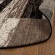 Miranda Haus Geometric Modern Patchwork Polypropylene Indoor Area Rug