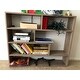Danya B. Large Weathered Oak Rectangular Shelf Unit