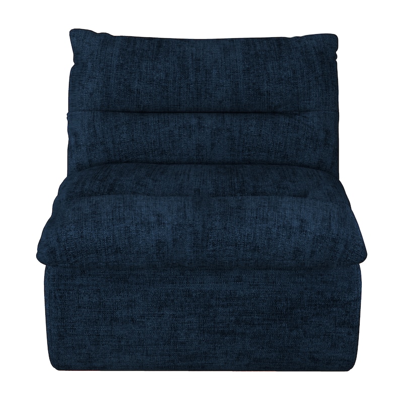 Lazy Floor Sofa Lounge Chair - Blue