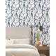 preview thumbnail 3 of 5, York Wallcoverings Joyful Dancers Ultramarine Wallpaper
