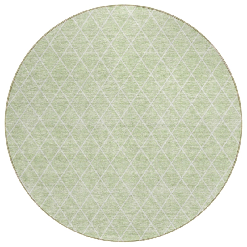 HomeRoots Geometric Transitional Rectangle Outdoor Rug