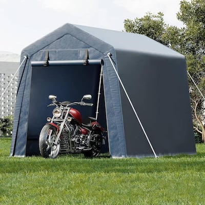 Portable Garage, Outdoor Storage Shelter Shed Carport for Motorcycle Bike