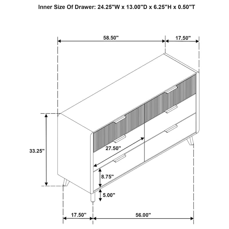 Bennett Bedroom Set Light Oak