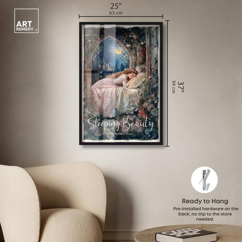 Classic Sleeping Beauty Shadowbox by Art Remedy
