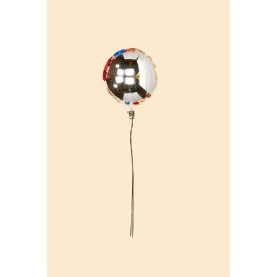 60mm Plastic Ball x 6 Pick, Burgundy, Set of 12 - Burgundy - 10
