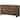 Transitional Style Wooden Dresser with 2 Drawers and Metal Handles, Brown