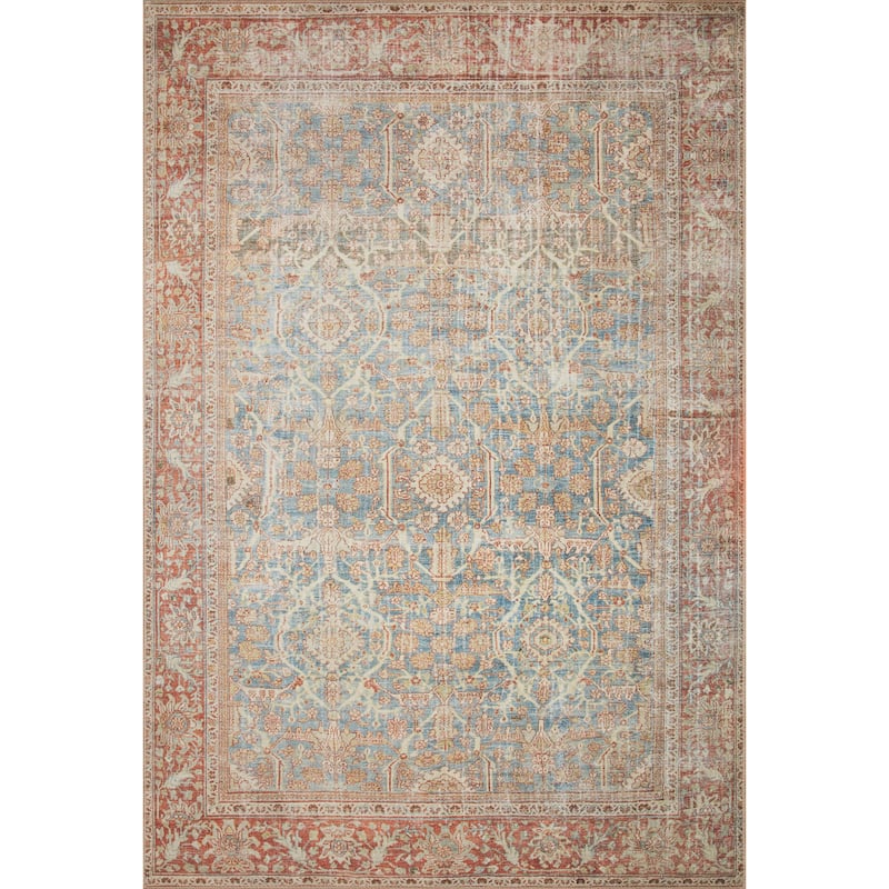 Alexander Home Victoria Bohemian Sky Vintage Area Rug