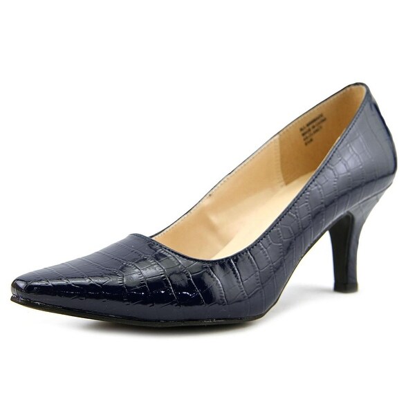 Karen Scott Clancy Women Pointed Toe Synthetic Blue Heels