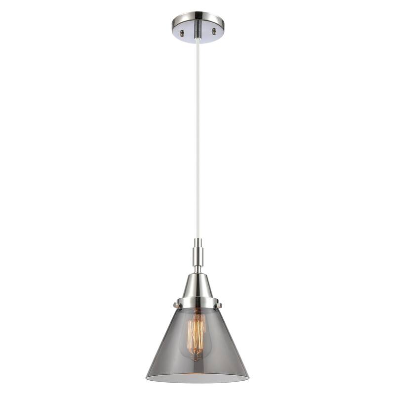 Innovations Lighting 447-1P-G43 Cone 8" Wide Mini Pendant with Light