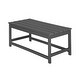 preview thumbnail 56 of 54, Laguna 36-inch Poly Eco-Friendly All Weather Coffee Table