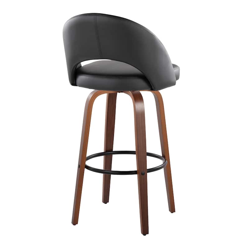 Renee Upholstered 30" Fixed-Height Barstool - Set of 2
