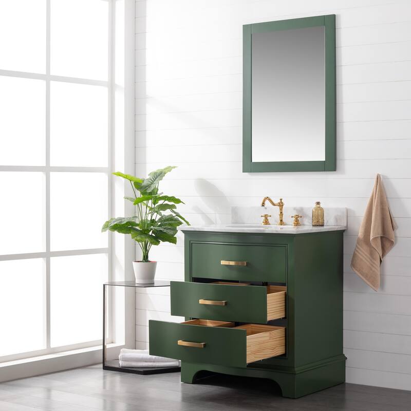 Sudio Design Monroe 30" Bathroom Vanity - 30" Single Sink