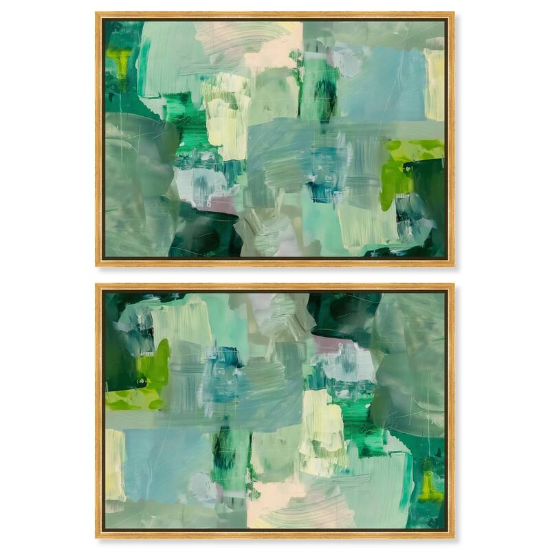 Cherry Cosmo Canvas by Art Remedy - 30" x 36" - White