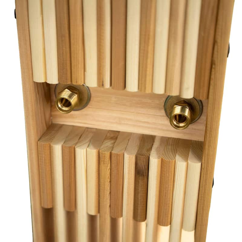 ALEKO Cascade Outdoor Rinse Shower
