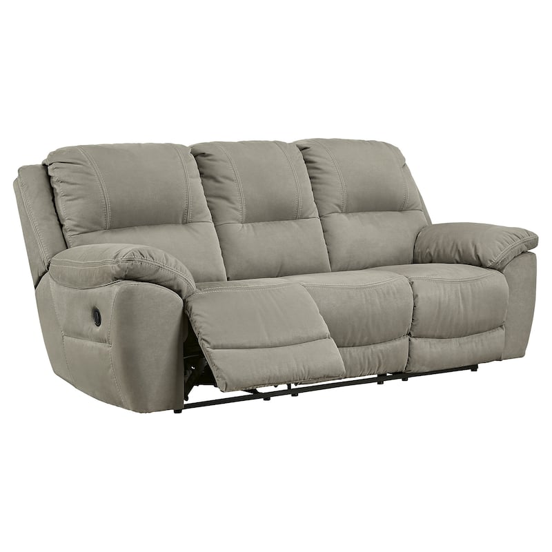 Signature Design by Ashley Next-Gen Gaucho Putty Reclining Sofa - 93"W x 41"D x 43"H