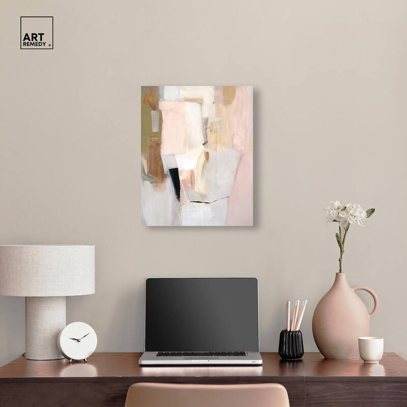 Pigment Flow II Canvas by Art Remedy, Gallery Wrapped