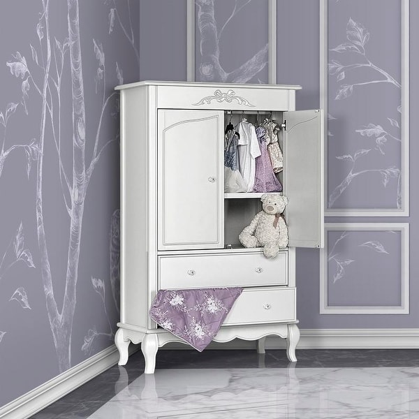 Evolur Aurora Armoire - Bed Bath & Beyond - 25620838