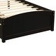 preview thumbnail 9 of 9, Twin Size Platform Bed with Two Drawers and Solid Pine Wood Construction
