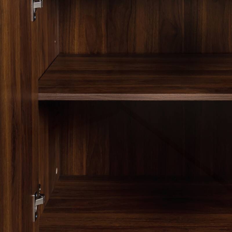 Versatile Freestanding Storage Cabinet for Various Rooms, Enhancing Organization
